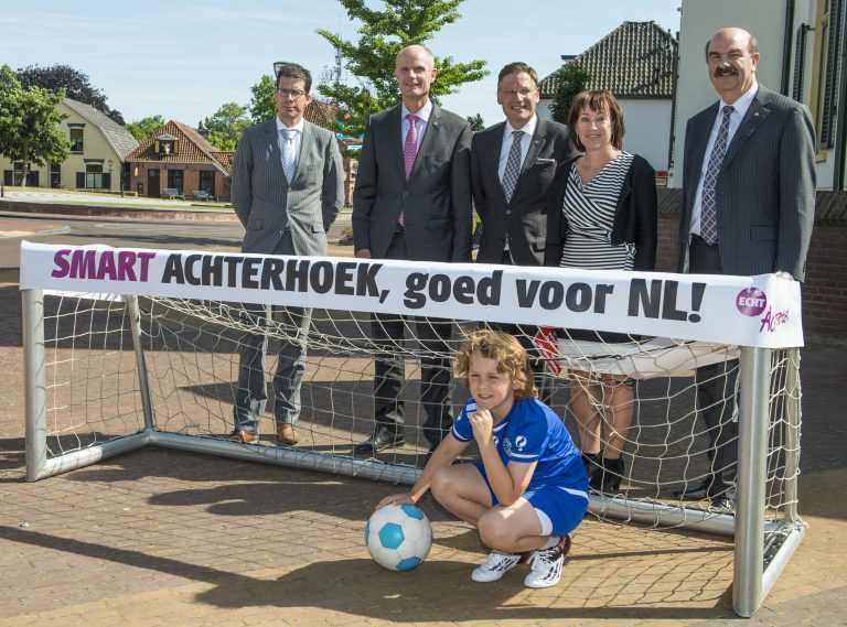 Minister Blok scoort in de Achterhoek