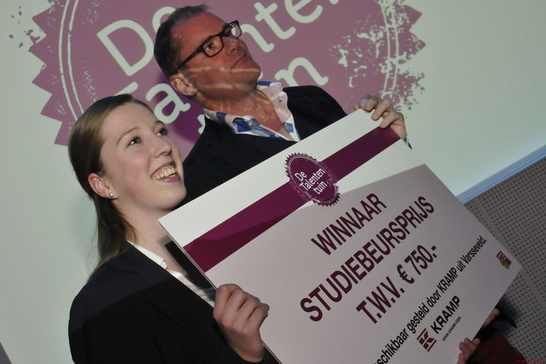Uitreiking studiebeursprijs Talententuin 2014