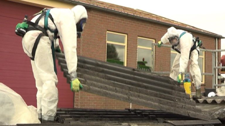 Asbesttrein rijdt door Achterhoek