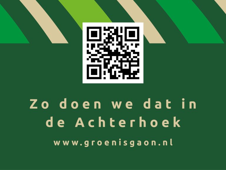 Covid-19 Handreiking: Groen is gaon. Zo doen we dat in de Achterhoek