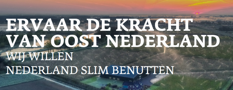Oost-Nederland roept politiek Den Haag op om ‘Nederland slim te benutten’