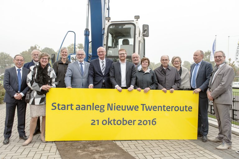 Officiële start aanleg Nieuwe Twenteroute