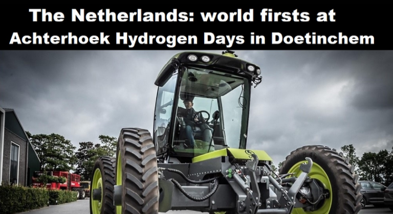 Wereldprimeurs op Achterhoekse Waterstofdagen in Doetinchem 8-9 oktober
