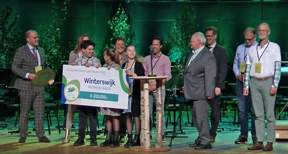 Winterswijk wint prestigieuze European Green Leaf Award 2022