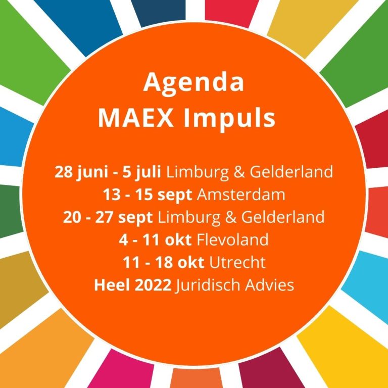 25.000 Euro beschikbaar voor maatschappelijk (SDG) initiatief –  MAEX Gelderland