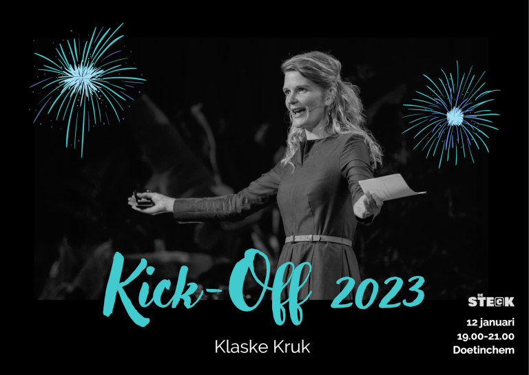 Kick-Off 2023 bij De Steck op 12 januari