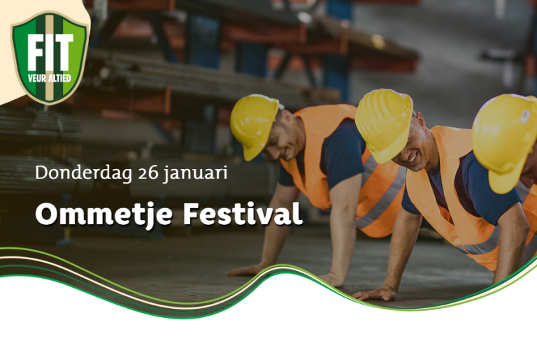 Ommetje Festival 26 januari: voor vitale werknemers in de Achterhoek!