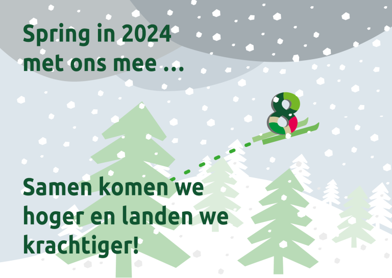 8RHK ambassadeurs wenst je een mooie sprong in 2024!