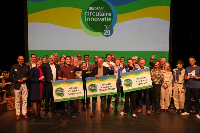 Green Road Equipment, Statieheld en de Verschilmakerij winnaars Gelderse Circulaire Innovatie Top 20