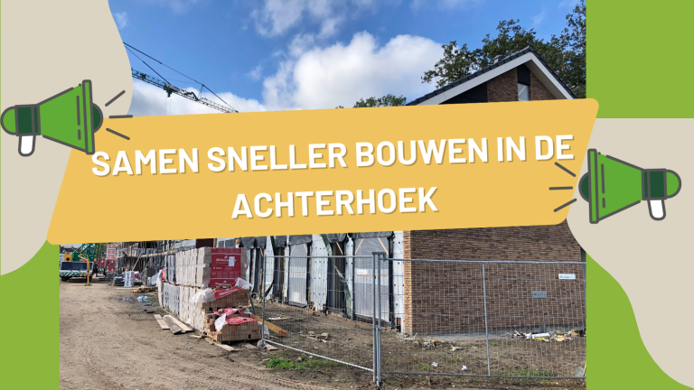 Meld je vast aan: Samen sneller bouwen 30 oktober 2025