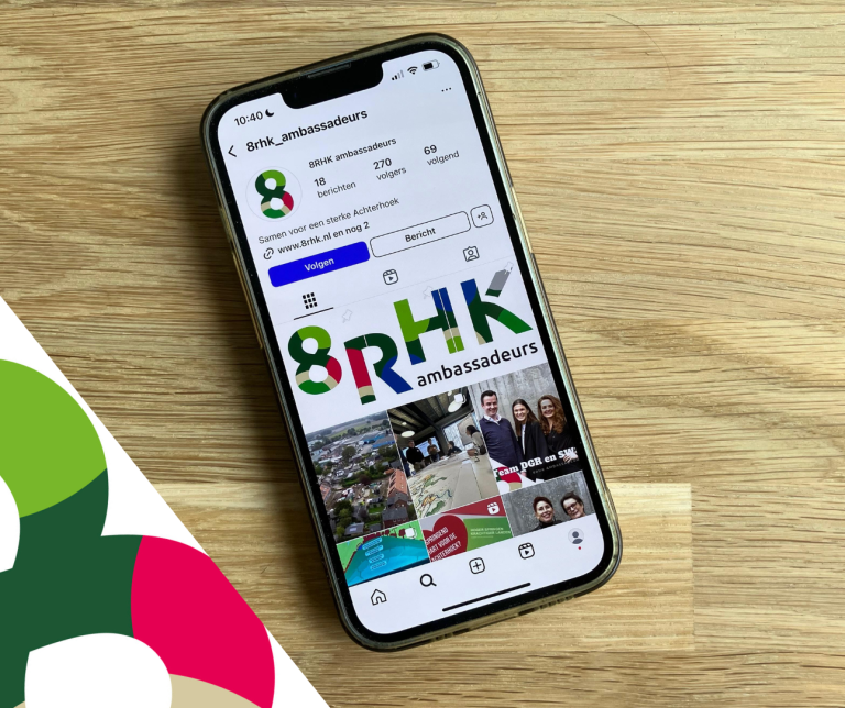 Volg je 8RHK ambassadeurs al op Instagram?
