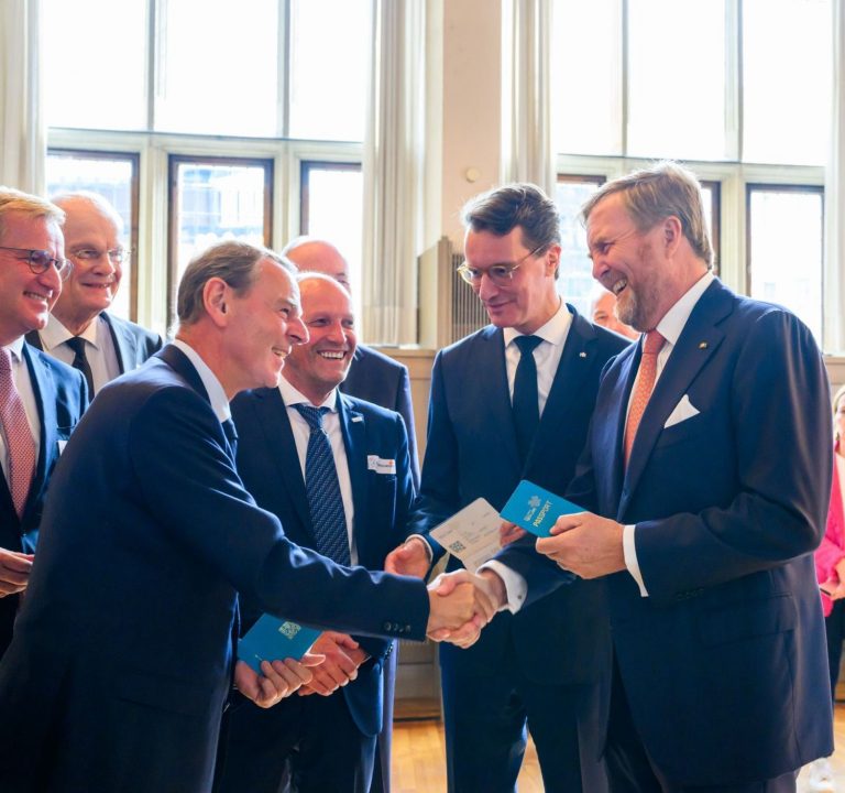 TECH.LAND in gesprek met Koning Willem-Alexander tijdens bezoek Münster