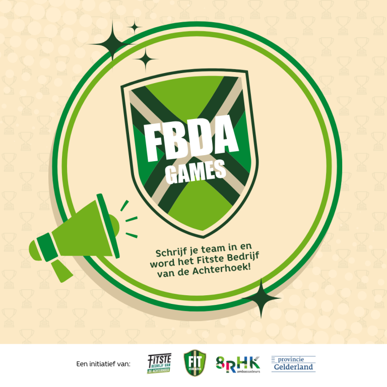 FBDA Games 2025 10 oktober – Doe jij / doet jouw organisatie mee?