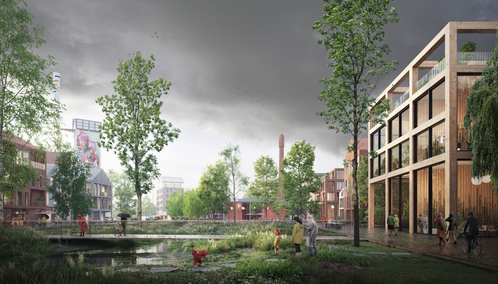 sfeerbeeld spoorzone doetinchem