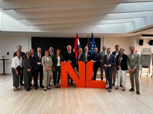 groepsfoto bezoek aan brussel